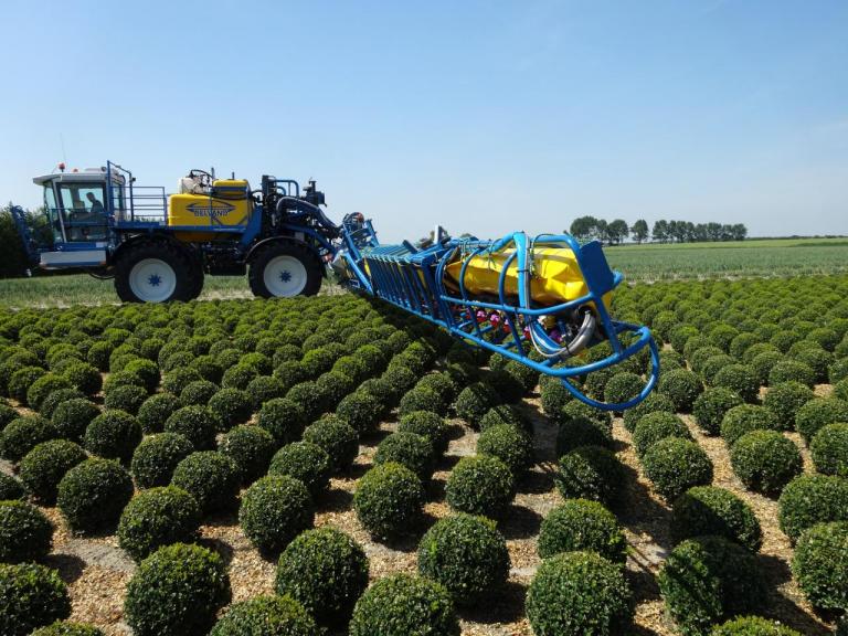 Luchtondersteuning naar achteren